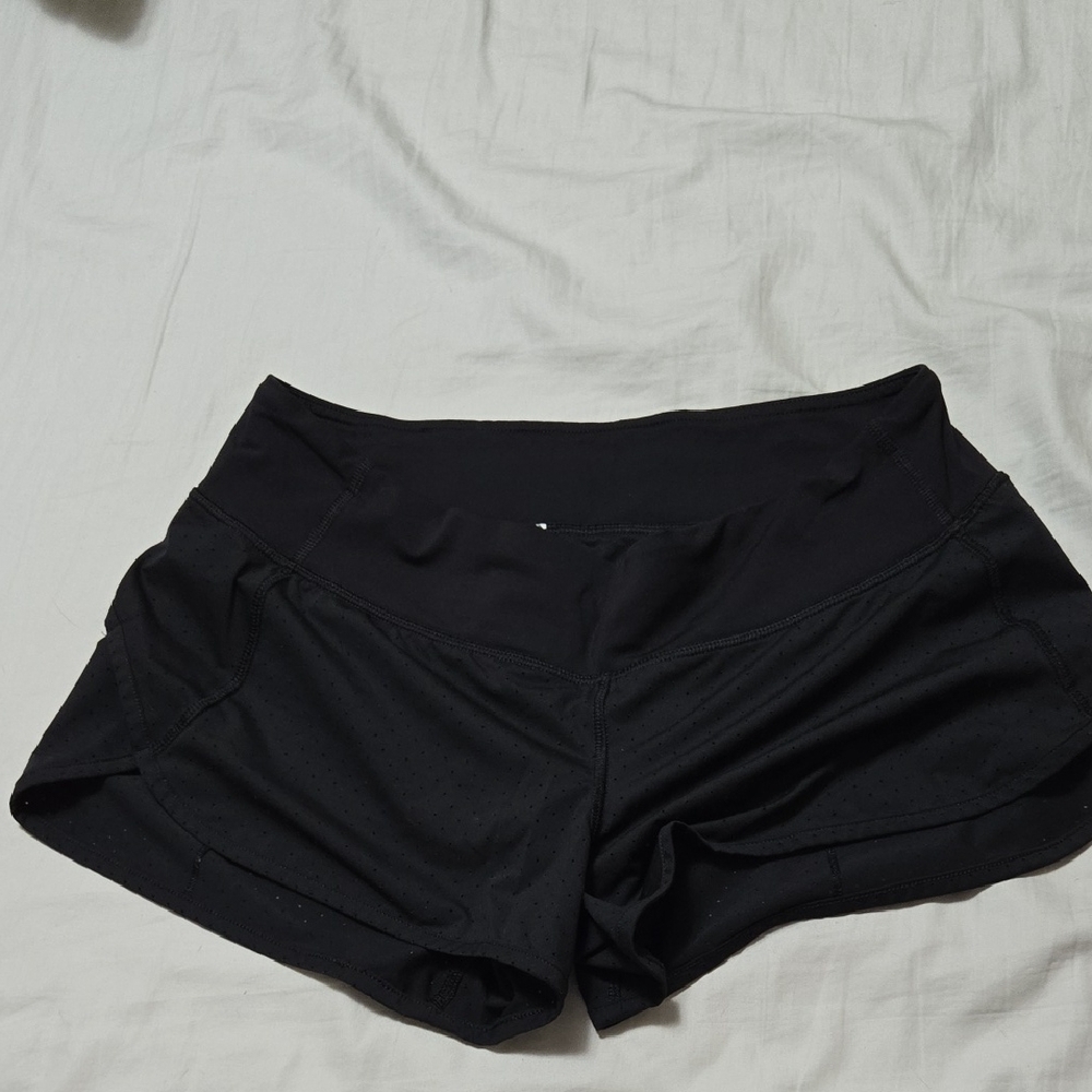 lululemon athletica Black Athletic Shorts